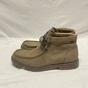 Men's Tan Leather Ankle Boots